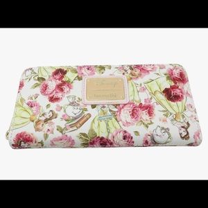 COPY - NWT RARE!! Disney Beauty & The Beast Belle Mrs. Potts Pink Peony Floral …